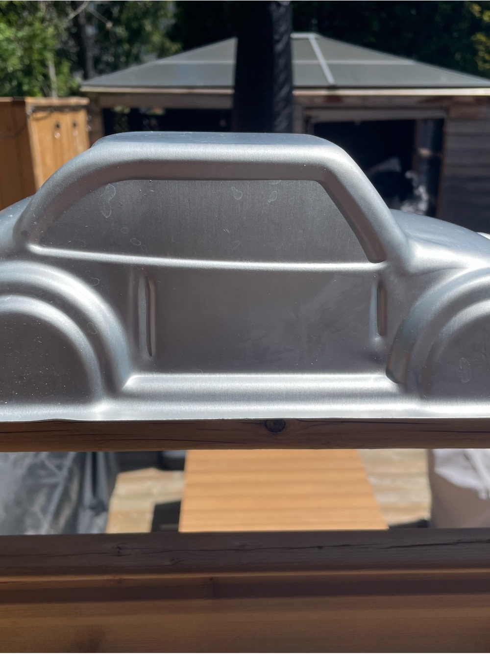 Wilton Silver Car-Shaped Cake Pan